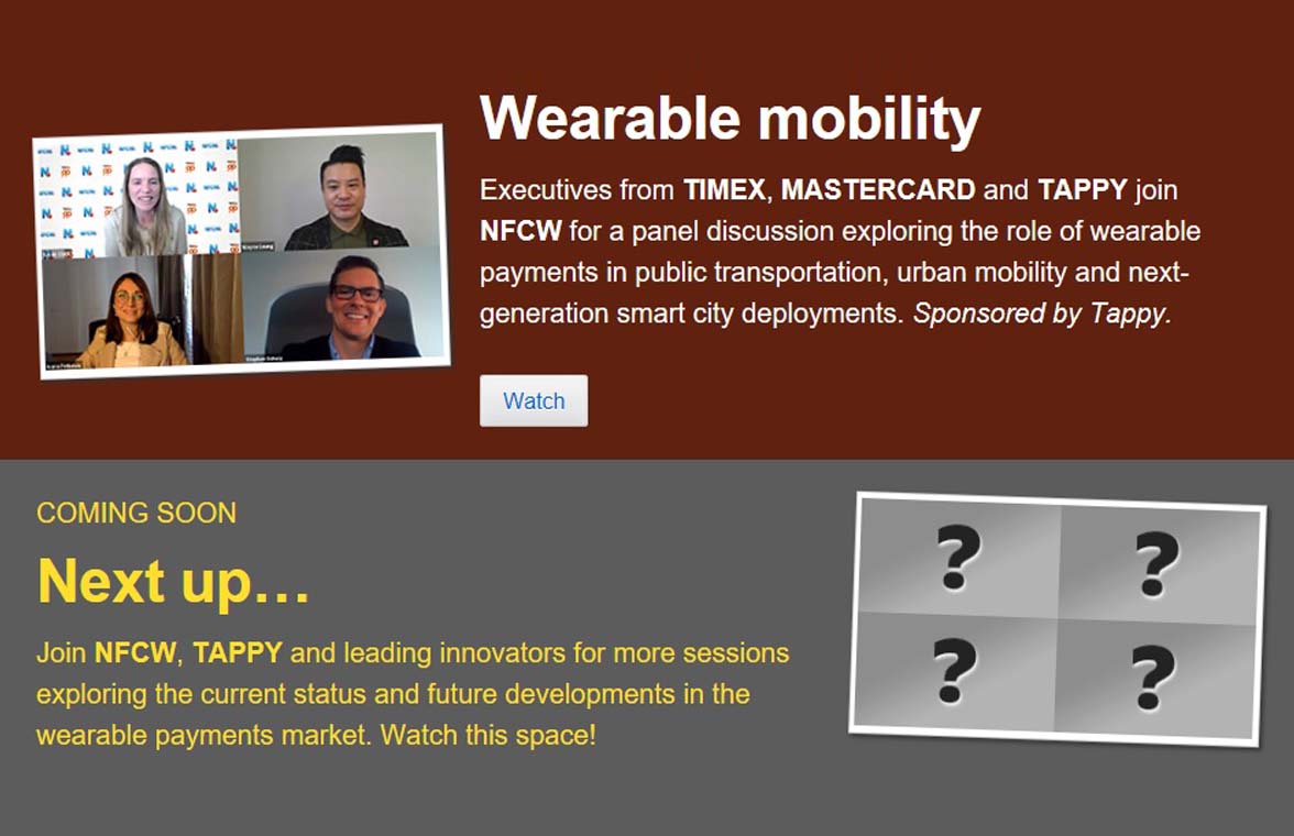 Timex, Mastercard and Tappy report on the role of wearable payments in urban mobility